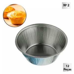 FORMA DE FLANDRES P/ EMPADA Nº 00 C/ 12 UNID