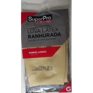 LUVA LIMPEZA PUNHO LONGO RANHURADA 1 PAR